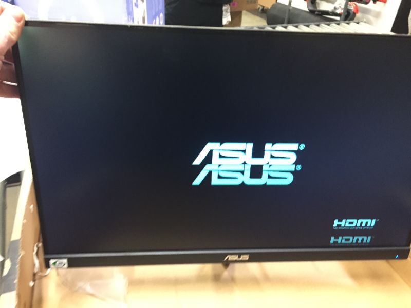 Photo 5 of ASUS VP229HE 21.5” Monitor, 1080P Full HD, 75Hz, IPS, FreeSync/Adaptive-Sync, Eye Care, HDMI VGA, Frameless, VESA Wall Mountable, BLACK
