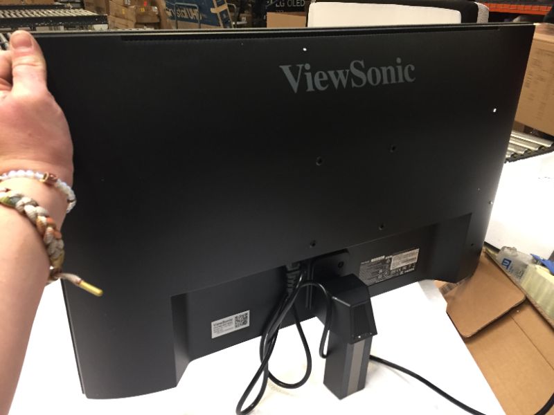 Photo 5 of ViewSonic 27" WQHD 2560 x 1440 (2K) 1ms (MPRT) 144 Hz 2 x HDMI, DisplayPort, Audio Out AMD FreeSync Premium Built-in Speakers Gaming Monitor