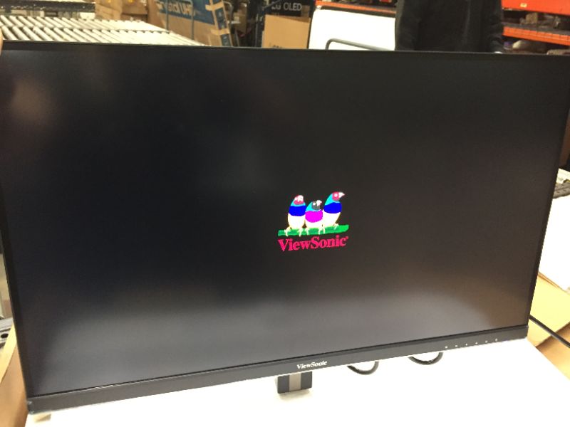 Photo 2 of ViewSonic 27" WQHD 2560 x 1440 (2K) 1ms (MPRT) 144 Hz 2 x HDMI, DisplayPort, Audio Out AMD FreeSync Premium Built-in Speakers Gaming Monitor