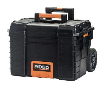 Photo 1 of 22 in. Pro Gear Cart Tool Box in Black
