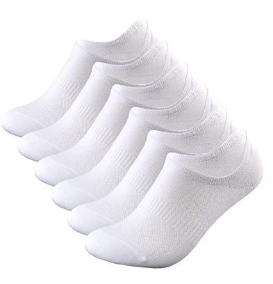 Photo 1 of ONKE Mens Combed Cotton No Show Socks 12/6 Pairs Non Slip Gels Light Thin Flats Boat Loafer Low Liner Socks SIZE SMALL 6-8
