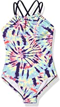 Photo 1 of Kanu Surf Girls' Jasmine Beach Sport Halter One Piece Swimsuit MULTICOLOR
SIZE 12