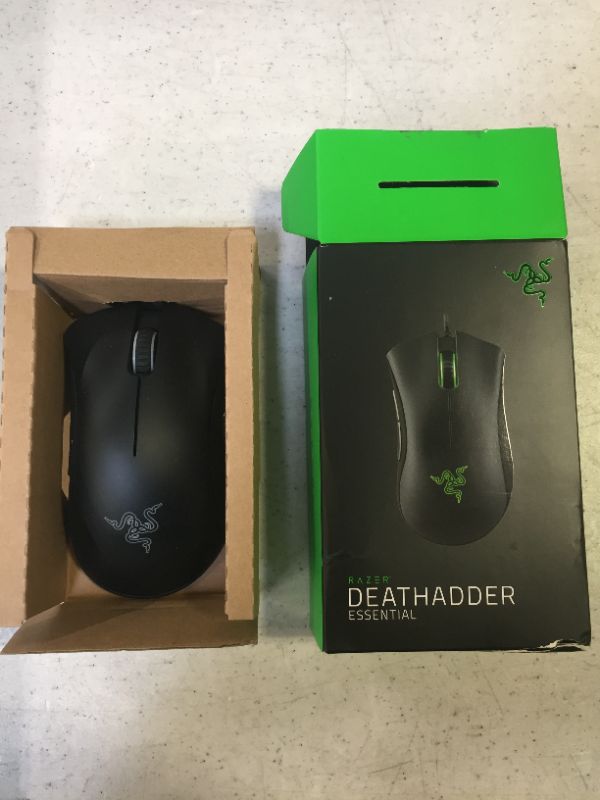 Photo 2 of Razer DeathAdder Essential - Right-Handed Gaming Mouse
