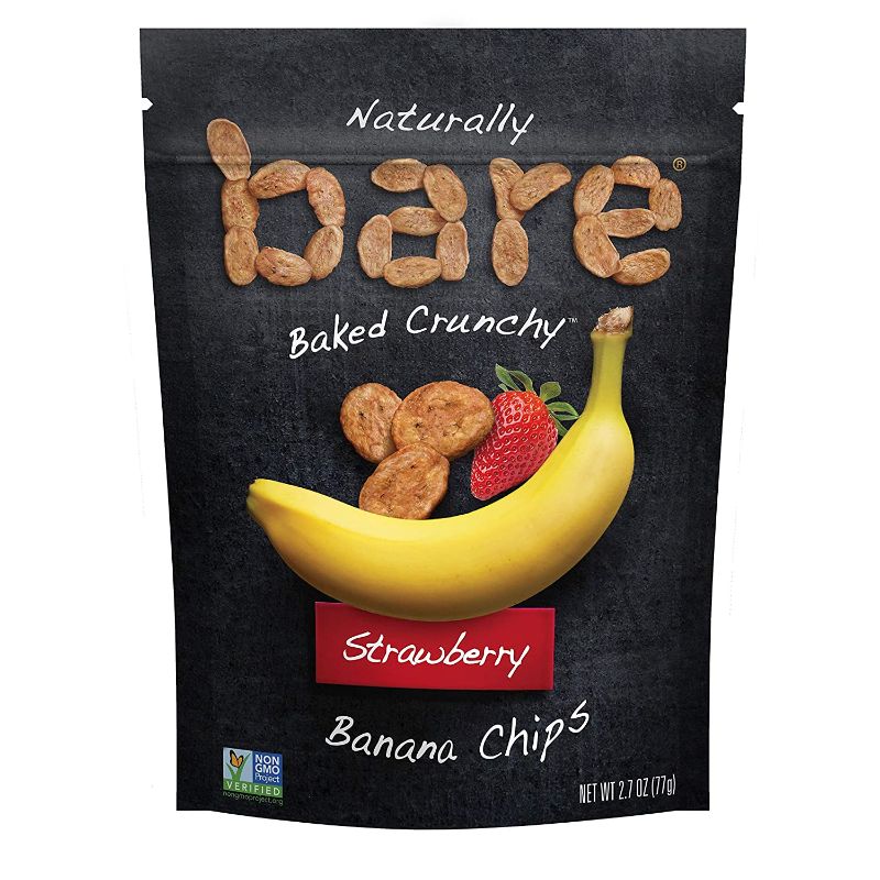 Photo 1 of 6 PACK bare Snacks Baked Strawberry Banana Chips, 2.7oz bag
EXP 01/2022