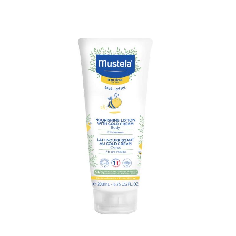 Photo 1 of Mustela Baby Nourishing Lotion – Daily Body Lotion for Dry Skin - with Natural Avocado, Cold Cream & Beeswax - 6.76 fl. oz. - Packaging may vary