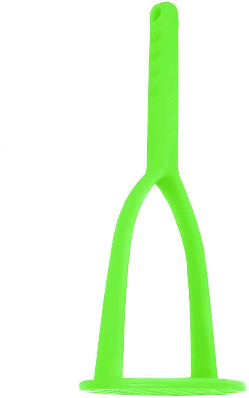 Photo 1 of  Potato Masher,Nylon Potato Masher,Safe For Non-Stick Cookware. Cooking and Kitchen Gadget. (Green)