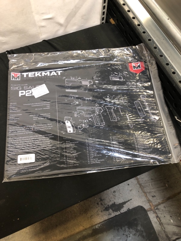 Photo 2 of TekMat Ultra Cleaning Mat for use with Sig P226 Black ,15" x 20"
