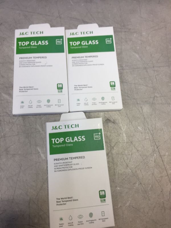 Photo 1 of ( 3 PACKS) Aslanda Screen Protector for iPhone XR Clear iPhone XR Tempered Glass Screen Protector 2018 with 9H Hardness 99.9% Transparency [3-Pack ] 6.5 inch Clear
