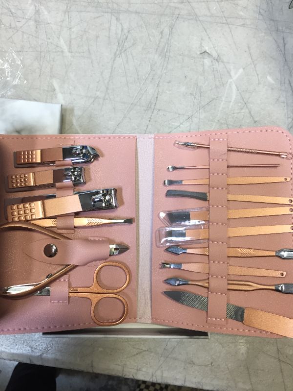 Photo 1 of 16 PIECE MANICURE SET WITH ORGANIZER AND GIFT BOX 