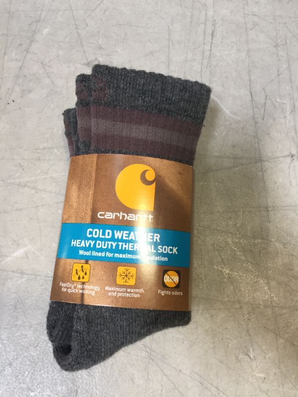 Photo 2 of Carhartt CHWA8212 Cold Weather Heavy-Duty Thermal Boot Socks - 2-Pack, Crew (For Women)
