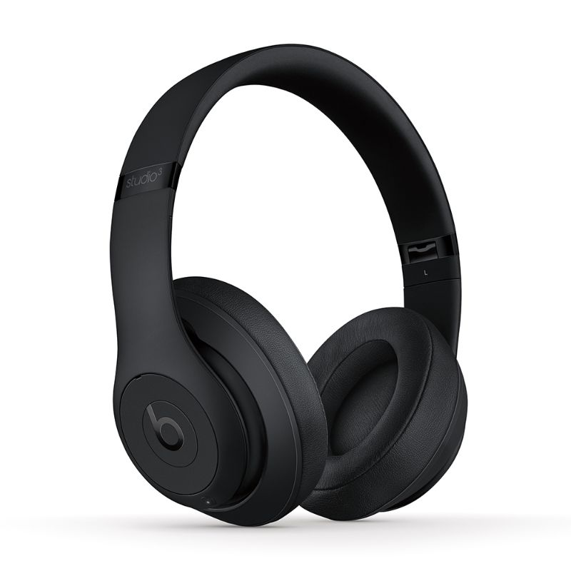 Photo 1 of Beats by Dr. Dre - Beats Studio³ Wireless Noise Cancelling Headphones - Matte Black---ITEM IS DIRTY---
