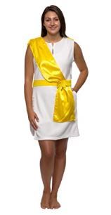 Photo 1 of Greek Goddess Pajama Dress - One Piece Novelty Toga Tunic Costume Romper by FUNZIEZ! 4 Pack