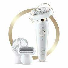 Photo 1 of Braun Silk-épil 9 Flex Cordless Epilator - Gold/White(has some hair)
