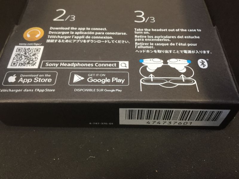 Photo 1 of Open box (package damaged)Auricular Sony WF-1000XM3 Bluetooth - Negro
