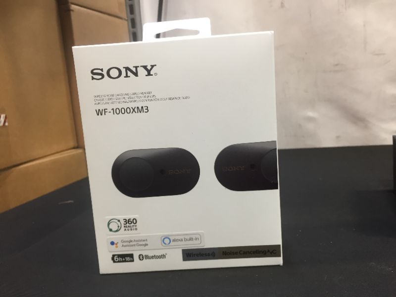 Photo 4 of Open box (package damaged)Auricular Sony WF-1000XM3 Bluetooth - Negro
