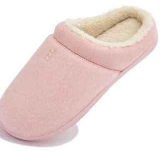 Photo 1 of NewDenBer Women's Cozy Memory Foam Slippers Soft Slip on Indoor Outdoor Clog House Shoes SIZE 10.5
