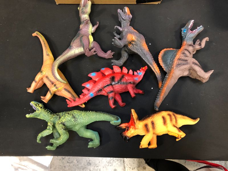 Photo 1 of 7 Dinosaur Action Figures, Realistic Sculpting 4 Years Old & Up 