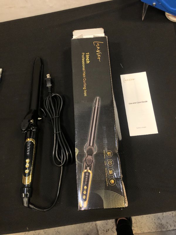 Photo 2 of 1Inch Skinny Curling Iron with Ceramic Coating Barrel for Long/Medium Hair