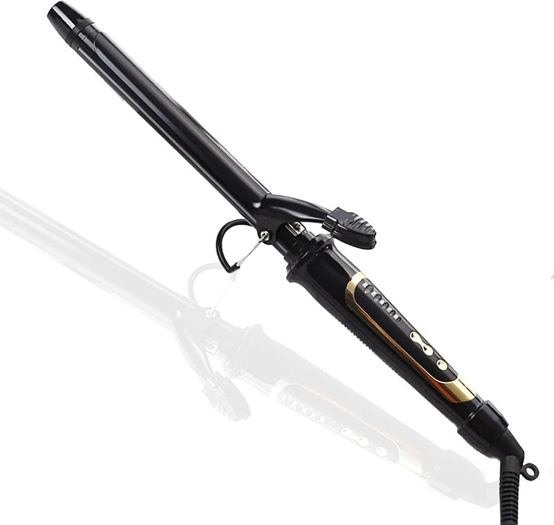 Photo 1 of 1Inch Skinny Curling Iron with Ceramic Coating Barrel for Long/Medium Hair