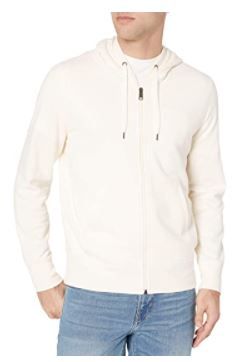 Photo 1 of Amazon Essentials Men's Lightweight French Terry Full-Zip Hooded Sweatshirt large 