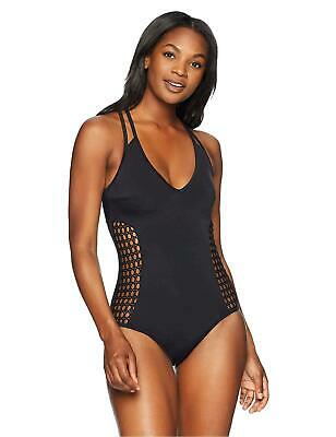 Photo 1 of COASTAL BLUE BATHING SUIT ONE PIECE, BLACK, SIZE LARGE 