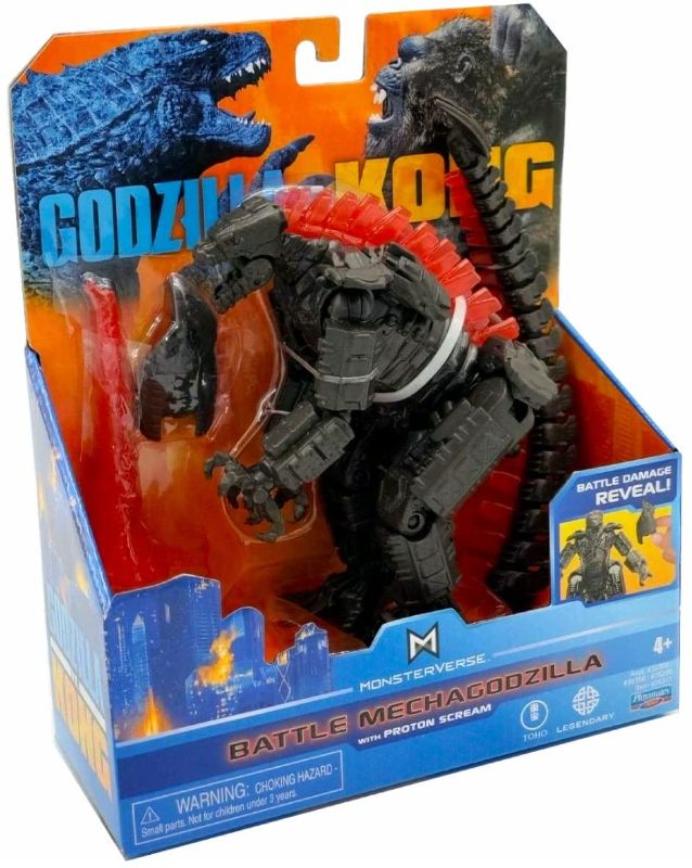 Photo 1 of Godzilla vs Kong MonsterVerse Movie Series 6-inch Action Figure Battle Mechagodzilla with Proton Scream