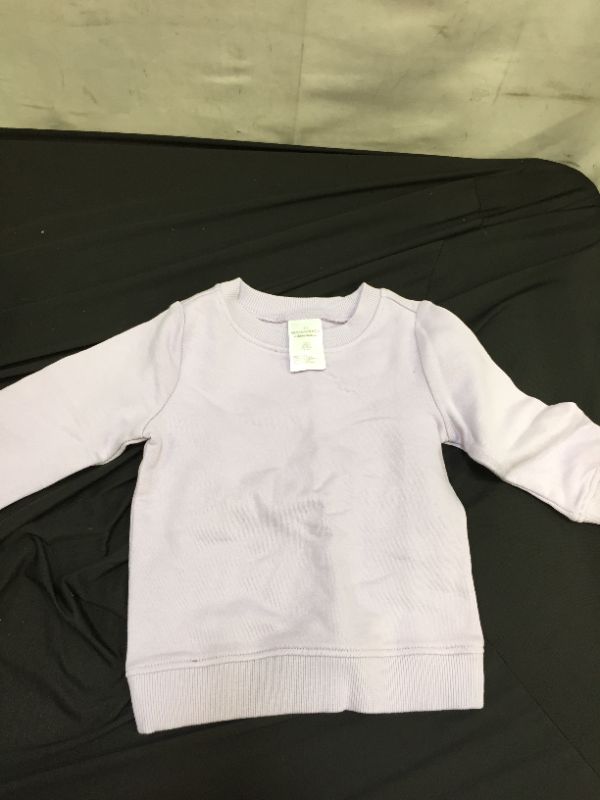 Photo 1 of moon and back- us 2t purple pullover 