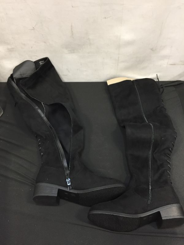 Photo 2 of  Eettaro long black boots - Womens size 6.5