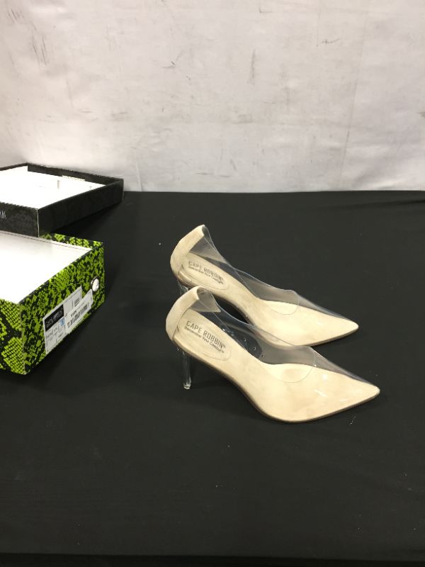 Photo 3 of size 8.5 womens clear heels ( cape robbin ) 