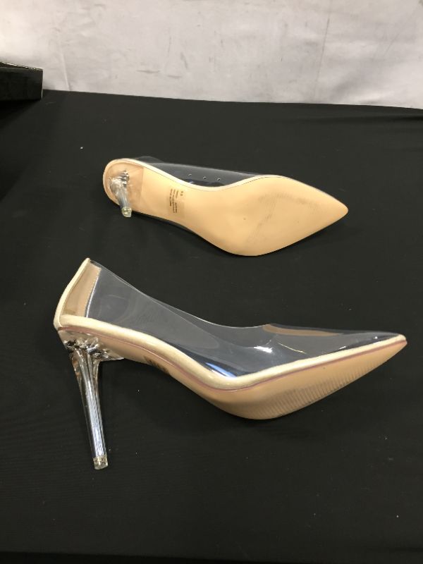 Photo 2 of size 8.5 womens clear heels ( cape robbin ) 