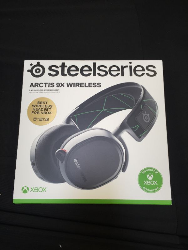 Photo 2 of SteelSeries Arctis 9x Black Wireless Headset for Xbox ( FACTORY SEALED ) 