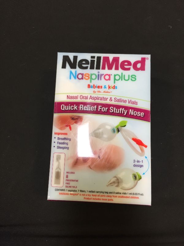 Photo 2 of Neilmed naspria plus babies and kids - factory sealed 