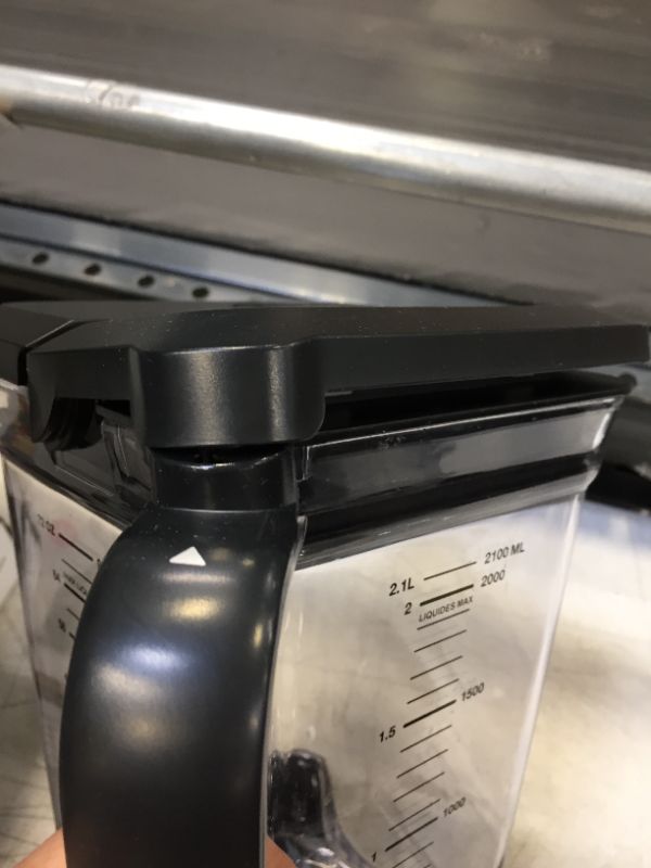 Photo 1 of Ninja BL770 Mega Kitchen System, 1500W, 4 Functions for Smoothies, Processing, Dough, Drinks & More, with 72-oz.* Blender Pitcher, 64-oz. Processor Bowl, (2) 16-oz. To-Go Cups & (2) Lids, Black
OUT OF BOX ITEMS 