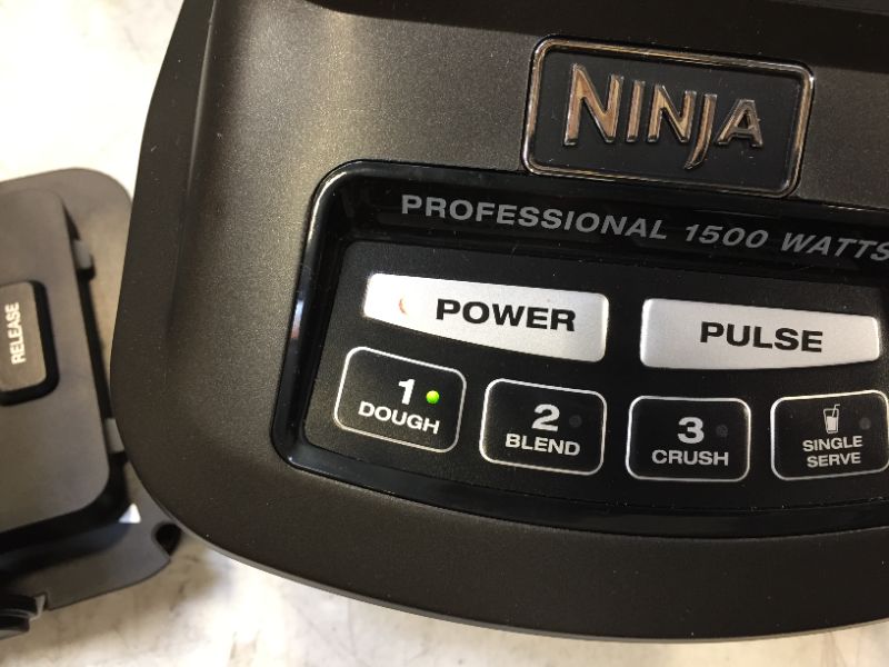 Photo 1 of Ninja BL770 Mega Kitchen System, 1500W, 4 Functions for Smoothies, Processing, Dough, Drinks & More, with 72-oz.* Blender Pitcher, 64-oz. Processor Bowl, (2) 16-oz. To-Go Cups & (2) Lids, Black
OUT OF BOX ITEMS 