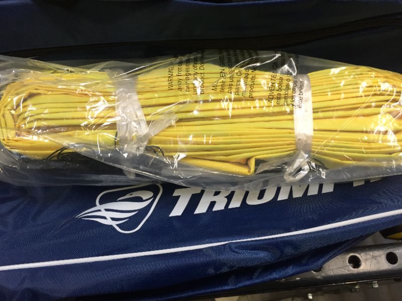Photo 1 of Triumph Classic Volleyball Set - Includes Regulation Size Volleyball, Pump and Padded Carry Case