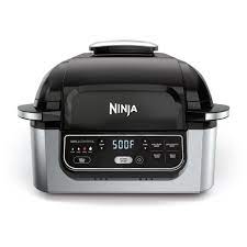 Photo 1 of Ninja Foodi AG301 4qt Indoor Grill and Air Fryer - Black-----MISSING ALL THE INSIDE COMPARMENTS 
