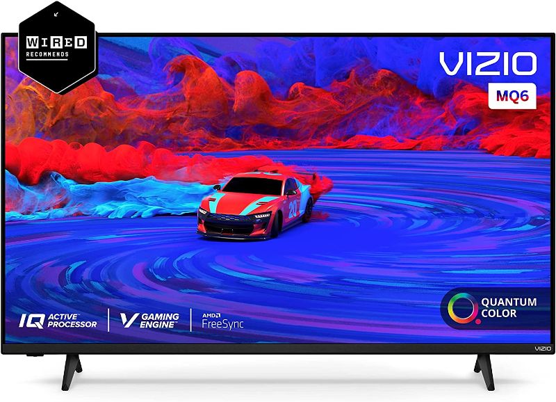 Photo 1 of VIZIO 50-Inch M6 Series Premium 4K UHD Quantum Color LED HDR Smart TV with Apple AirPlay and Chromecast Built-in, Dolby Vision, HDR10+, HDMI 2.1, Variable Refresh Rate, M50Q6-J01, 2021 Model SELLING FOR PARTS HEAVY ARTIFACTING
