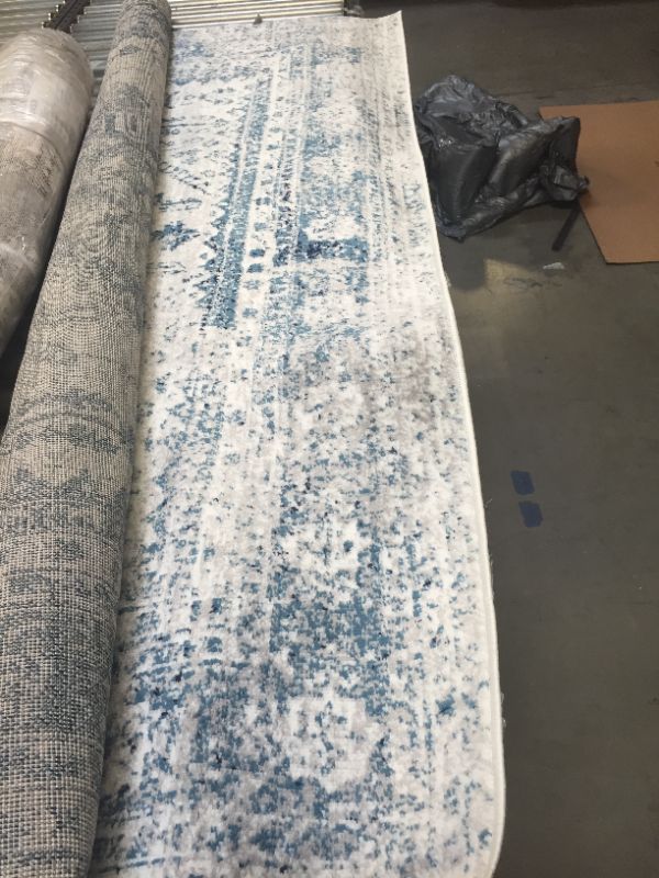 Photo 2 of Abbie & Allie Rugs Monte Carlo Mnc-2313 Sky Blue 6'7" x 9' Area Rug