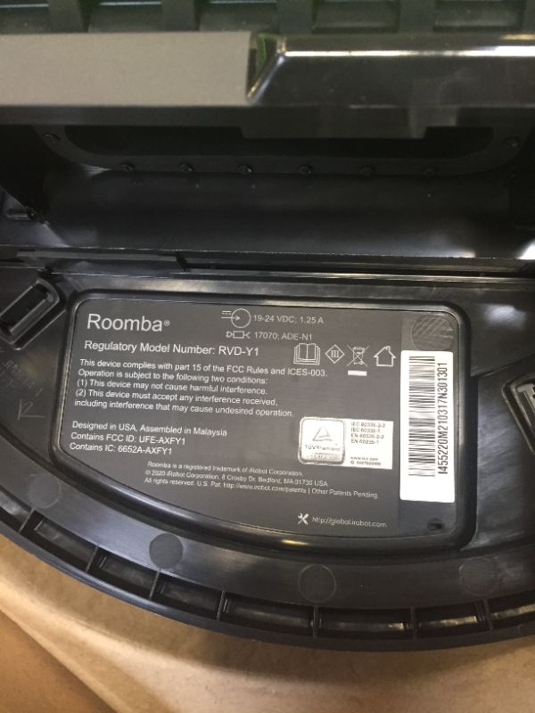 Photo 5 of iRobot Roomba i4+ (4552) Robot Vacuum with Automatic Dirt Disposal - Empties Itself for up to 60 Days, Wi-Fi Connected Mapping, Compatible with Alexa, Ideal for Pet Hair, Carpets
