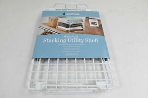 Photo 1 of Folding Stacking Utility Shelf Rack Space Saver Clothing Closet Organizer Decor
