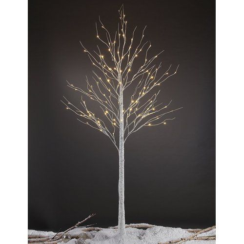 Photo 1 of Lightshare 8FT Birch Tree with 132 warm white lights