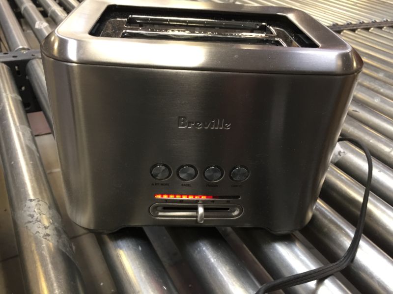Photo 2 of Breville BTA720XL Bit More 2-Slice Toaster, Brushed Stainless Steel
