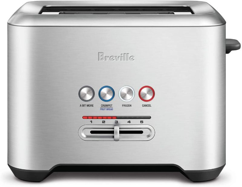 Photo 1 of Breville BTA720XL Bit More 2-Slice Toaster, Brushed Stainless Steel
