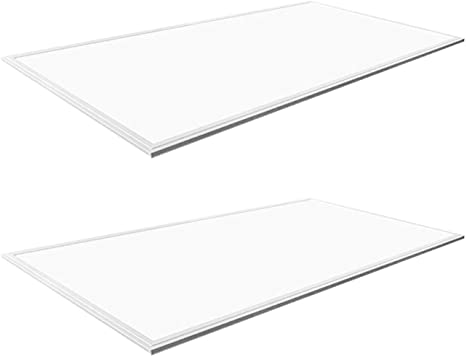 Photo 1 of 2X4 FT led Panel Lights,2 Pack,75W,7800 lm,5000K Daylight White