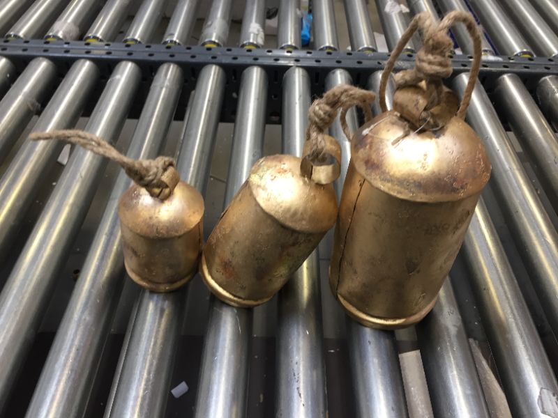 Photo 1 of 3 PK PATIO BELLS TIN