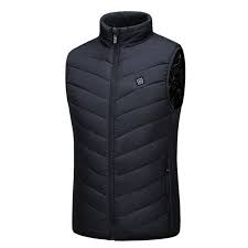 Photo 1 of Heated Vest with Battery Pack,USB Rechargeable Heated Jacket,Electric Heating Vest for Men Women Outdoor SIZE LARGE
