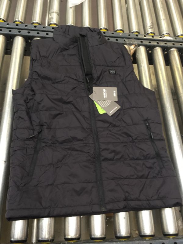 Photo 2 of HENNCHEE MEN'S HEATED VEST - BLACK - BATTERY INCLUDED SIZE LARGE
