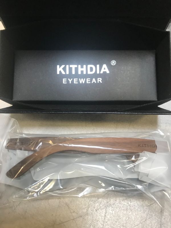 Photo 3 of KITHDIA Wooden Sunglasses Polarized for Men Women UV Protection Wood Bamboo Shades C8001
