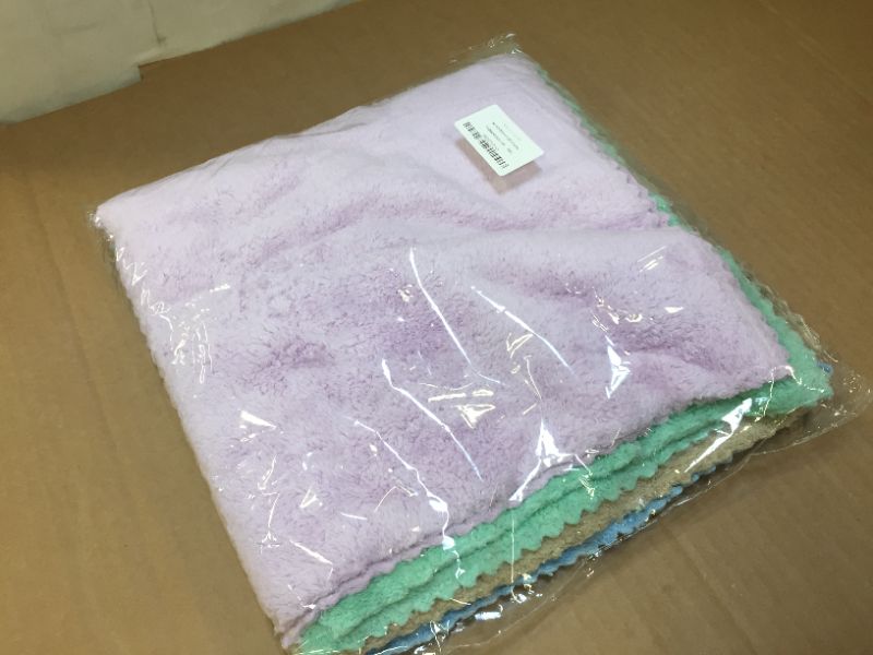 Photo 1 of 4 pcs microfiber towels 