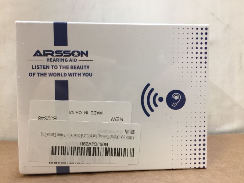 Photo 4 of ***BRAND NEW  FACTORY SEALED*** AIRSSON Digital Hearing Amplifiers: Rechargeable Hearing Aids for Seniors | Invisible Ear Aid Devices for Adults with Noise Cancelling
